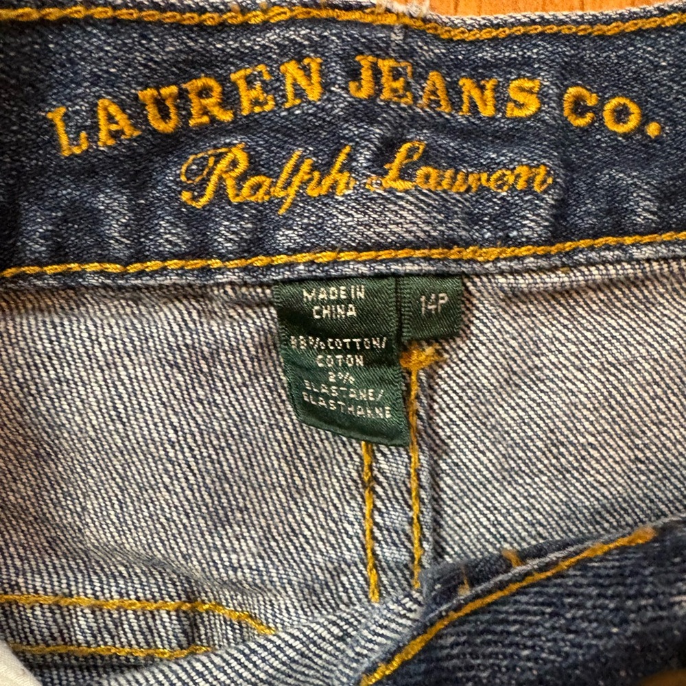 Ralph Lauren womens Blue Jean Shorts - Picture 3 of 7
